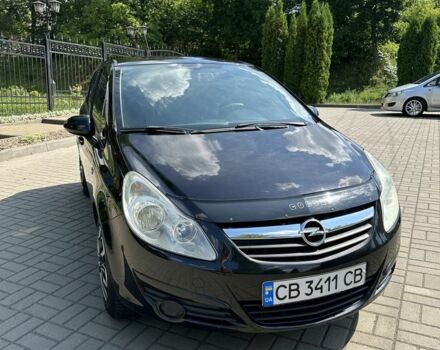 Черный Опель Корса, объемом двигателя 1.2 л и пробегом 139 тыс. км за 4500 $, фото 1 на Automoto.ua