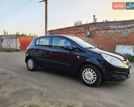 Черный Опель Корса, объемом двигателя 1.34 л и пробегом 170 тыс. км за 4800 $, фото 1 на Automoto.ua
