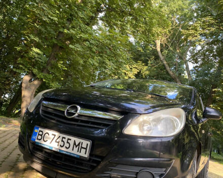 Черный Опель Корса, объемом двигателя 1.4 л и пробегом 294 тыс. км за 6200 $, фото 2 на Automoto.ua
