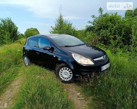 Черный Опель Корса, объемом двигателя 1.3 л и пробегом 233 тыс. км за 3599 $, фото 3 на Automoto.ua