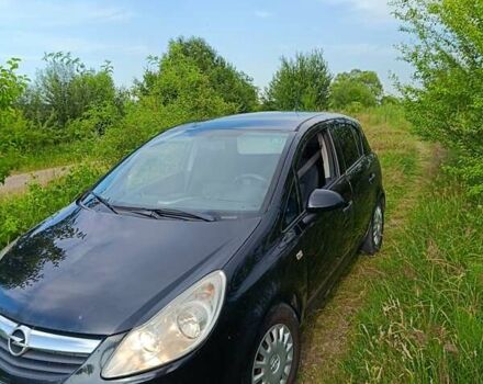 Черный Опель Корса, объемом двигателя 1.3 л и пробегом 233 тыс. км за 3599 $, фото 2 на Automoto.ua