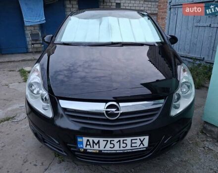 Черный Опель Корса, объемом двигателя 1 л и пробегом 225 тыс. км за 4700 $, фото 5 на Automoto.ua
