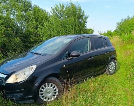 Черный Опель Корса, объемом двигателя 1.3 л и пробегом 233 тыс. км за 3599 $, фото 5 на Automoto.ua