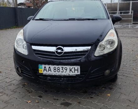 Черный Опель Корса, объемом двигателя 1.2 л и пробегом 276 тыс. км за 4100 $, фото 1 на Automoto.ua