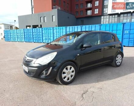 Черный Опель Корса, объемом двигателя 1.3 л и пробегом 255 тыс. км за 5000 $, фото 8 на Automoto.ua