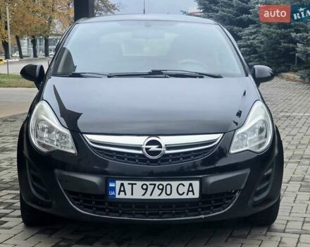 Черный Опель Корса, объемом двигателя 1.25 л и пробегом 134 тыс. км за 3900 $, фото 4 на Automoto.ua
