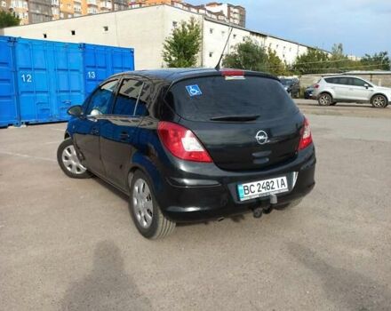 Черный Опель Корса, объемом двигателя 1.3 л и пробегом 255 тыс. км за 5000 $, фото 5 на Automoto.ua