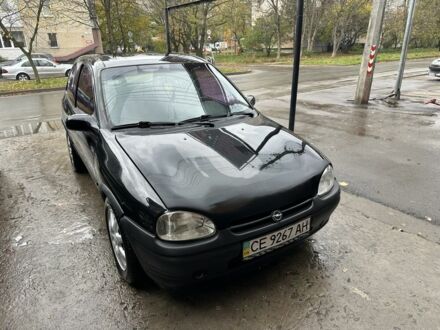 Черный Опель Корса, объемом двигателя 1.6 л и пробегом 310 тыс. км за 1600 $, фото 1 на Automoto.ua