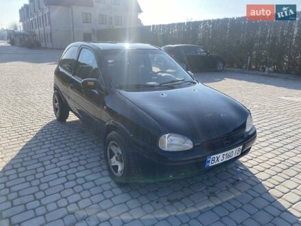 Опель Корса 1999 в Дунаевцах на Automoto.ua Черный Опель Корса, объемом двигателя 1 л и пробегом 200 тыс. км за 800 $, фото 1 на Automoto.ua