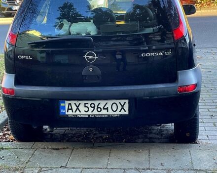 Черный Опель Корса, объемом двигателя 1.2 л и пробегом 150 тыс. км за 3700 $, фото 1 на Automoto.ua
