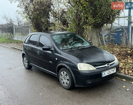 Черный Опель Корса, объемом двигателя 1.39 л и пробегом 280 тыс. км за 2200 $, фото 1 на Automoto.ua