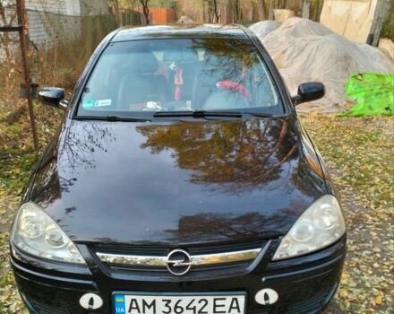 Черный Опель Корса, объемом двигателя 1.2 л и пробегом 220 тыс. км за 3600 $, фото 1 на Automoto.ua