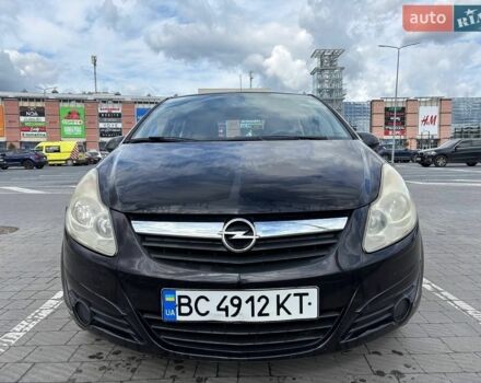 Черный Опель Корса, объемом двигателя 1.2 л и пробегом 194 тыс. км за 3900 $, фото 1 на Automoto.ua