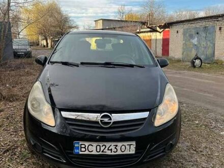 Черный Опель Корса, объемом двигателя 1 л и пробегом 196 тыс. км за 3800 $, фото 1 на Automoto.ua