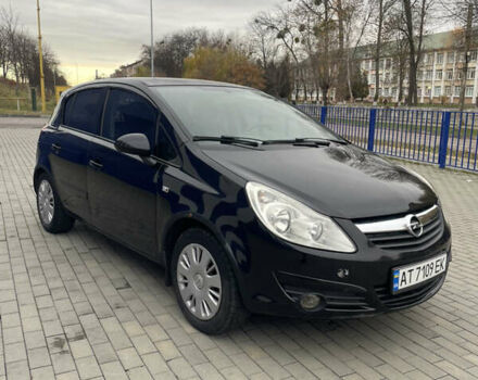 Черный Опель Корса, объемом двигателя 1.2 л и пробегом 210 тыс. км за 3200 $, фото 1 на Automoto.ua