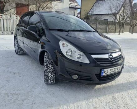 Черный Опель Корса, объемом двигателя 1.23 л и пробегом 184 тыс. км за 5000 $, фото 1 на Automoto.ua