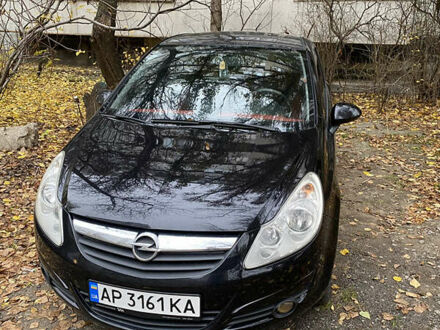 Черный Опель Корса, объемом двигателя 1.4 л и пробегом 207 тыс. км за 3700 $, фото 1 на Automoto.ua