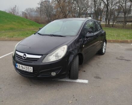 Черный Опель Корса, объемом двигателя 1.2 л и пробегом 250 тыс. км за 3600 $, фото 1 на Automoto.ua