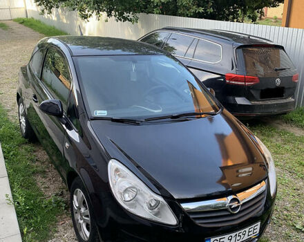 Черный Опель Корса, объемом двигателя 1.3 л и пробегом 230 тыс. км за 5500 $, фото 1 на Automoto.ua