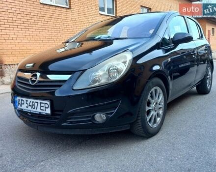 Черный Опель Корса, объемом двигателя 1.36 л и пробегом 230 тыс. км за 4300 $, фото 1 на Automoto.ua