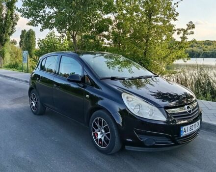 Черный Опель Корса, объемом двигателя 1.4 л и пробегом 215 тыс. км за 5300 $, фото 1 на Automoto.ua