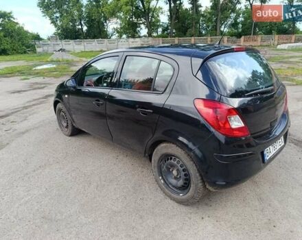Черный Опель Корса, объемом двигателя 1.2 л и пробегом 210 тыс. км за 4200 $, фото 1 на Automoto.ua