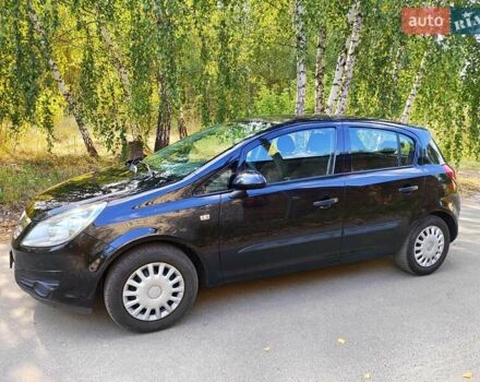 Черный Опель Корса, объемом двигателя 1.34 л и пробегом 170 тыс. км за 4800 $, фото 1 на Automoto.ua