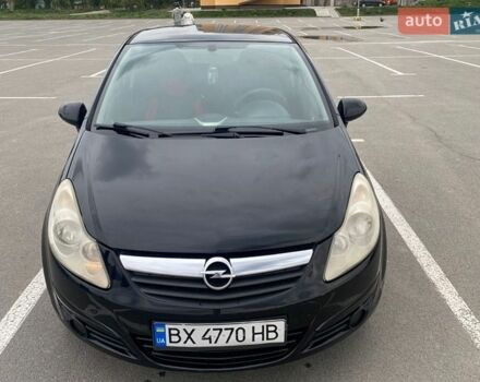 Черный Опель Корса, объемом двигателя 1.2 л и пробегом 224 тыс. км за 3700 $, фото 1 на Automoto.ua