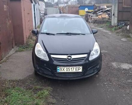 Черный Опель Корса, объемом двигателя 1.23 л и пробегом 152 тыс. км за 4200 $, фото 1 на Automoto.ua