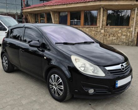 Черный Опель Корса, объемом двигателя 1.3 л и пробегом 264 тыс. км за 5200 $, фото 1 на Automoto.ua