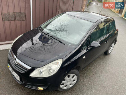 Черный Опель Корса, объемом двигателя 1.23 л и пробегом 279 тыс. км за 4500 $, фото 1 на Automoto.ua