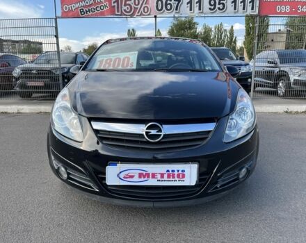 Черный Опель Корса, объемом двигателя 1.4 л и пробегом 185 тыс. км за 6300 $, фото 1 на Automoto.ua