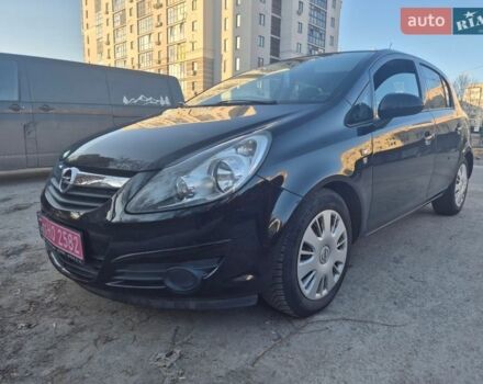 Черный Опель Корса, объемом двигателя 1.4 л и пробегом 154 тыс. км за 5600 $, фото 1 на Automoto.ua