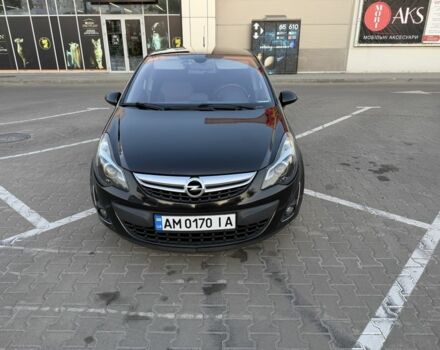 Черный Опель Корса, объемом двигателя 1.2 л и пробегом 273 тыс. км за 5200 $, фото 1 на Automoto.ua