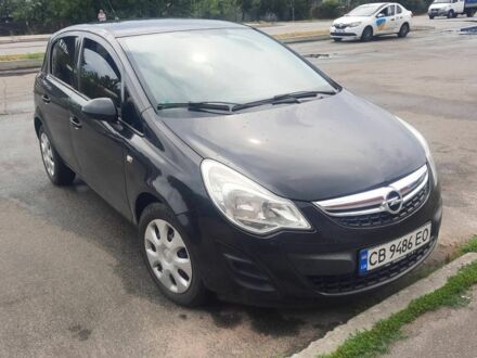 Черный Опель Корса, объемом двигателя 1.4 л и пробегом 146 тыс. км за 7100 $, фото 1 на Automoto.ua
