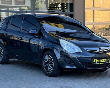 Черный Опель Корса, объемом двигателя 1.3 л и пробегом 265 тыс. км за 5390 $, фото 1 на Automoto.ua