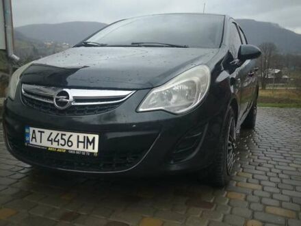 Черный Опель Корса, объемом двигателя 1.3 л и пробегом 286 тыс. км за 4500 $, фото 1 на Automoto.ua