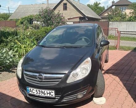 Черный Опель Корса, объемом двигателя 1.4 л и пробегом 134 тыс. км за 5100 $, фото 1 на Automoto.ua