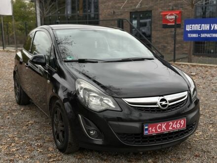 Черный Опель Корса, объемом двигателя 1.4 л и пробегом 232 тыс. км за 6000 $, фото 1 на Automoto.ua