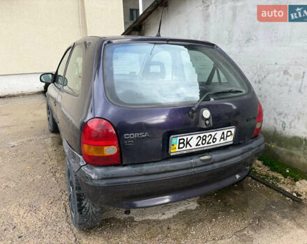 Фиолетовый Опель Корса, объемом двигателя 1.2 л и пробегом 250 тыс. км за 1000 $, фото 5 на Automoto.ua