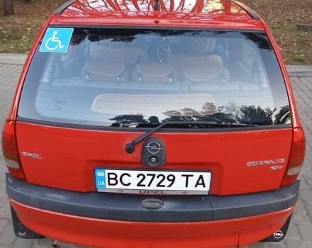 Красный Опель Корса, объемом двигателя 1.2 л и пробегом 130 тыс. км за 2800 $, фото 7 на Automoto.ua