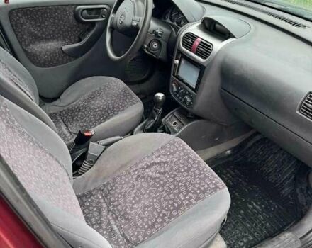 Опель Корса 2002 в Бурштыне на Automoto.ua Красный Опель Корса, объемом двигателя 1.2 л и пробегом 250 тыс. км за 1920 $, фото 6 на Automoto.ua