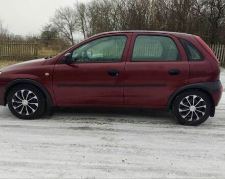Красный Опель Корса, объемом двигателя 1 л и пробегом 216 тыс. км за 3300 $, фото 2 на Automoto.ua