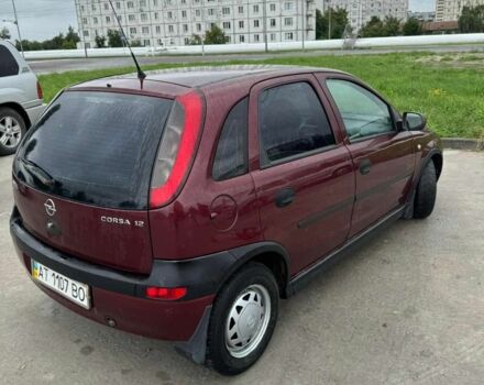Опель Корса 2002 в Бурштыне на Automoto.ua Красный Опель Корса, объемом двигателя 1.2 л и пробегом 250 тыс. км за 1920 $, фото 2 на Automoto.ua