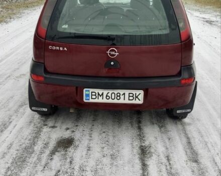 Красный Опель Корса, объемом двигателя 1 л и пробегом 216 тыс. км за 3300 $, фото 3 на Automoto.ua