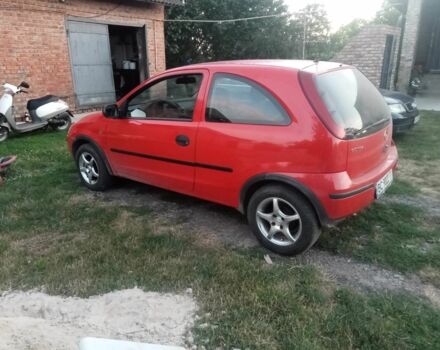 Красный Опель Корса, объемом двигателя 1 л и пробегом 279 тыс. км за 2500 $, фото 3 на Automoto.ua