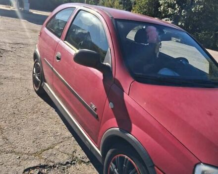 Красный Опель Корса, объемом двигателя 1.2 л и пробегом 194 тыс. км за 3200 $, фото 2 на Automoto.ua