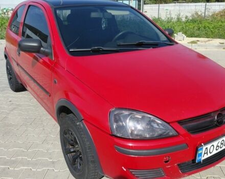 Красный Опель Корса, объемом двигателя 1 л и пробегом 194 тыс. км за 1900 $, фото 9 на Automoto.ua