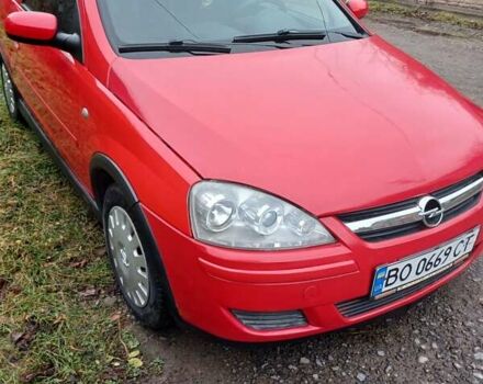 Красный Опель Корса, объемом двигателя 1 л и пробегом 342 тыс. км за 3000 $, фото 6 на Automoto.ua