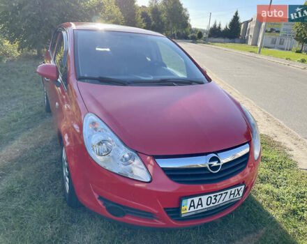 Красный Опель Корса, объемом двигателя 1.23 л и пробегом 135 тыс. км за 6000 $, фото 13 на Automoto.ua